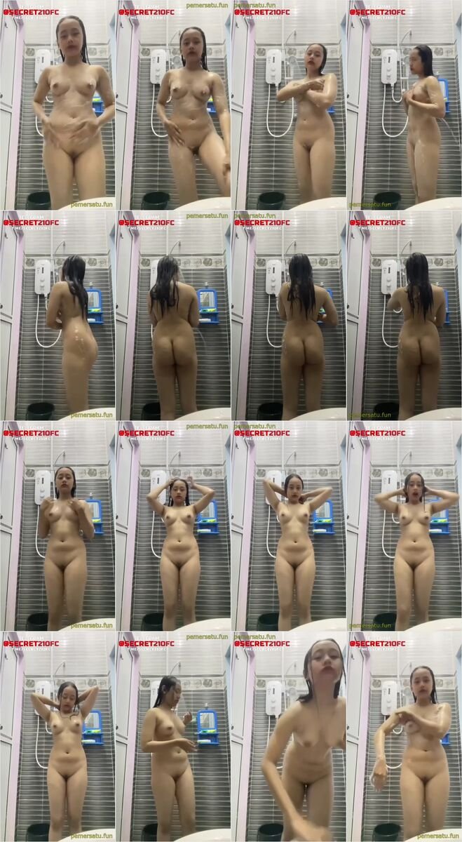 hijab nerd abg mandi