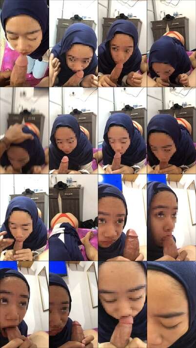 ukhty hijab suka ngocok pakai mulut