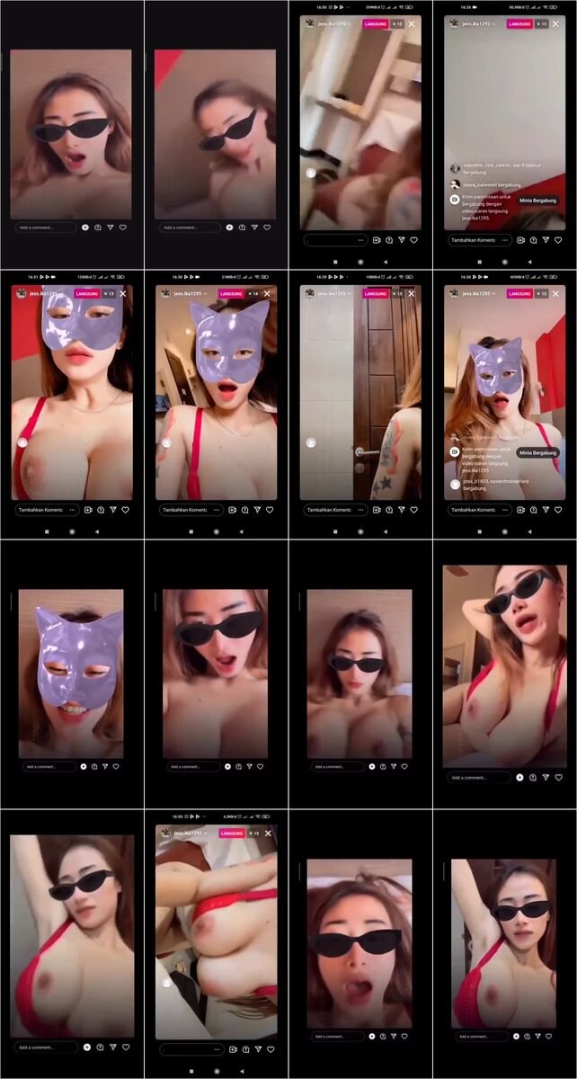 Selebgram Viral Jesica Intan Colmek Live Ig Private