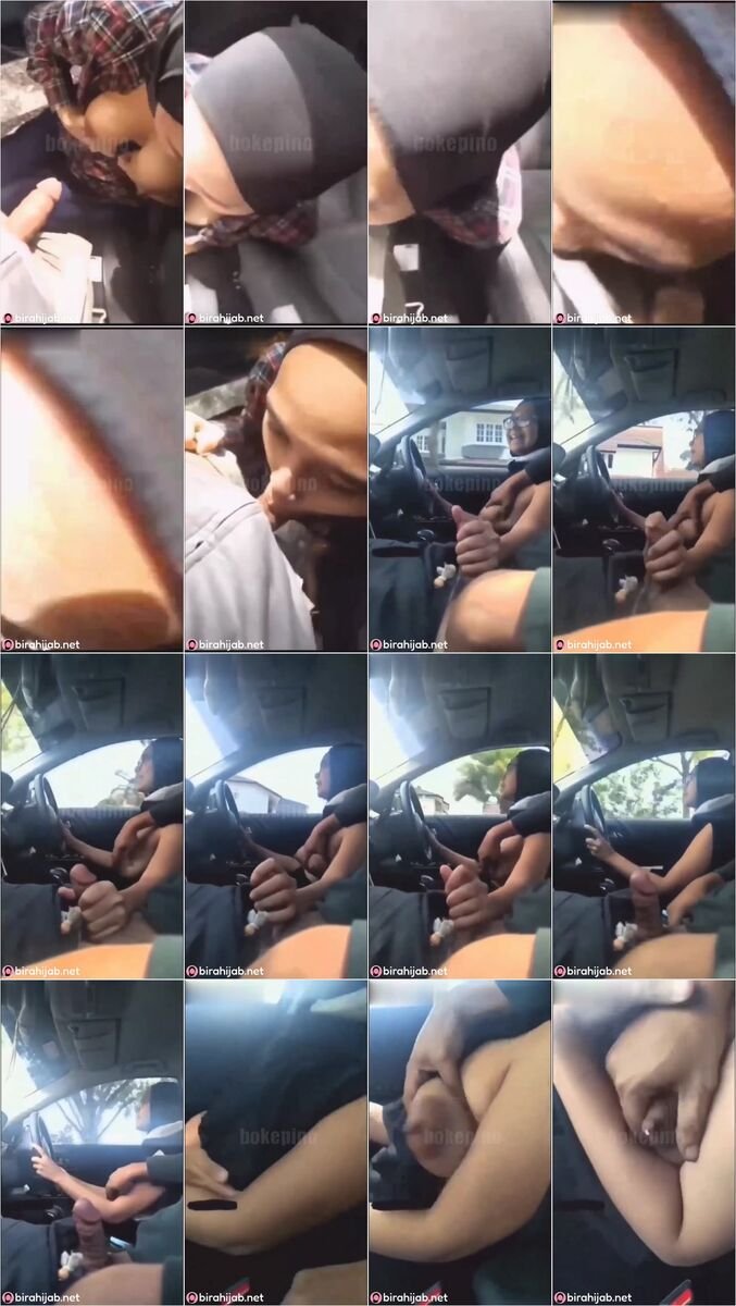 Hijab Kocokin Kontol Sambil Mengemudi