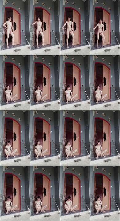 colmek di teras depan rumah ruang tamu