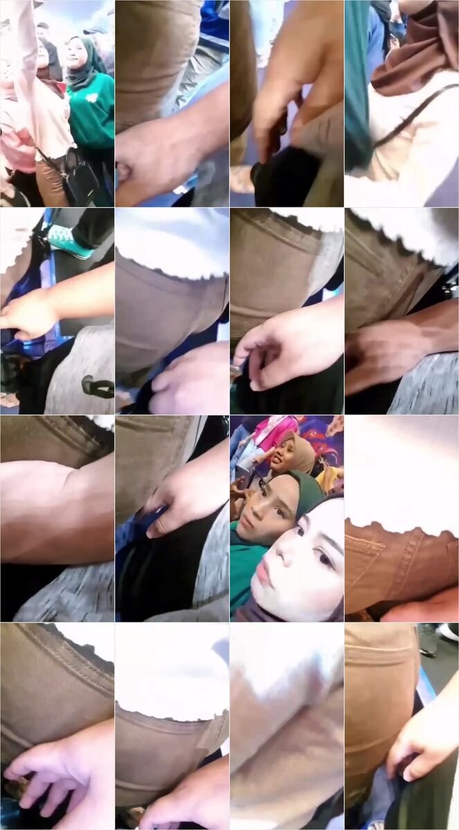 grepe mbak mbak hijab di konser