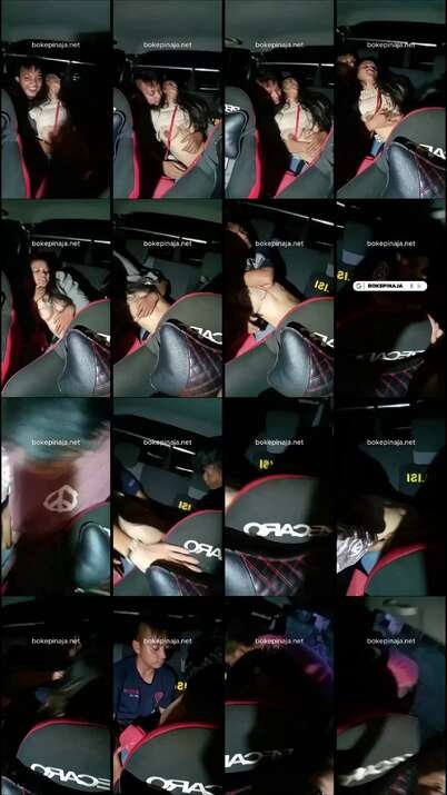 Abis Mabok ditelanjangi dimobil