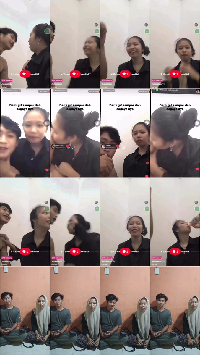 Lagi Anget Live Tiktok Julia Viral