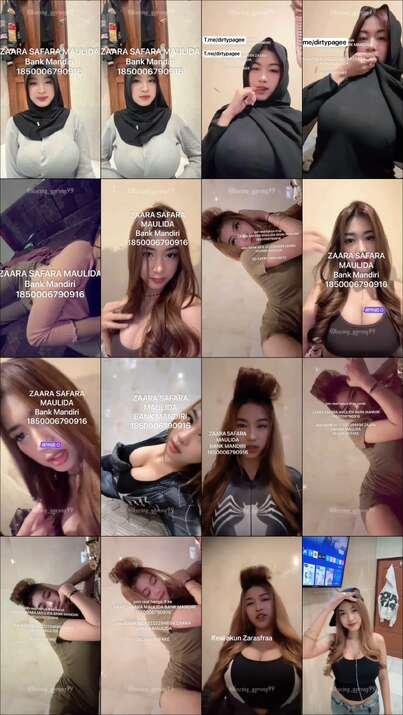 Zarasfraa Hijab pamer belahan montok