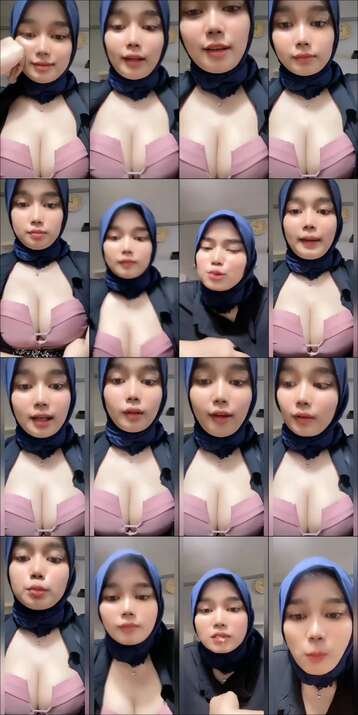Hijab cantik tobrut dikantor pamer belahan