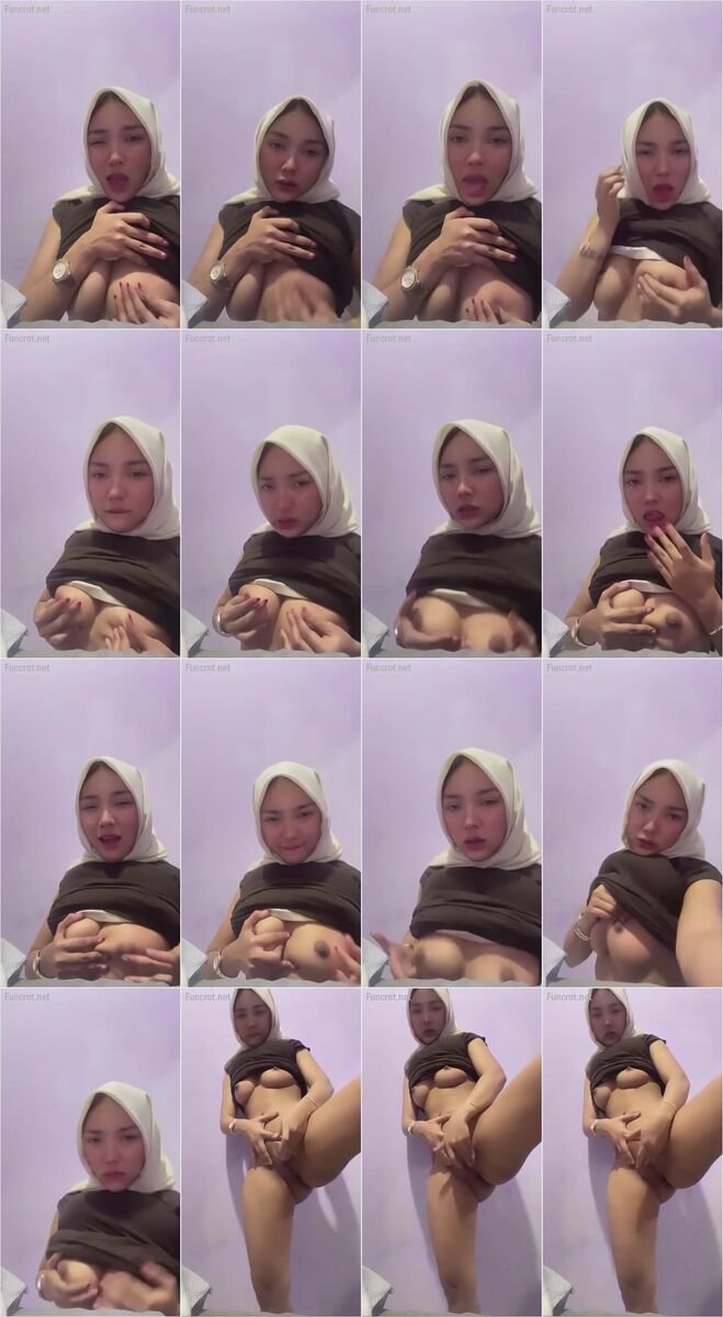 hijab cantik ngangkang menantang