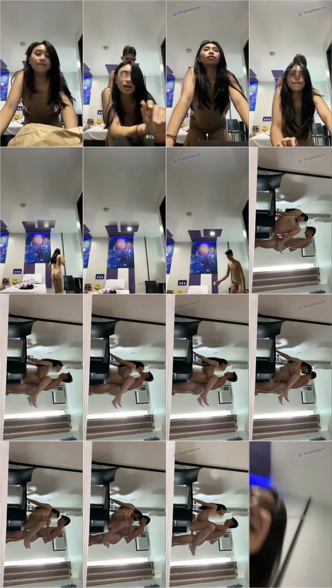 Gadis Amoy Buat Konten Tiktok Uploadnya di Hotel